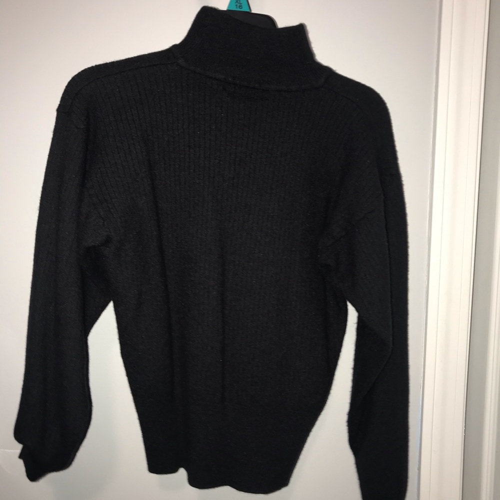 Black sweater